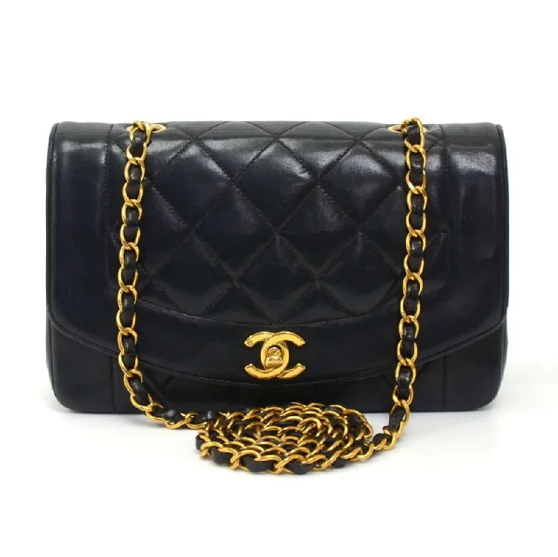 Chanel Handbag with Adjustable Strap for ComfortQuilted Lambskin Leather Bag