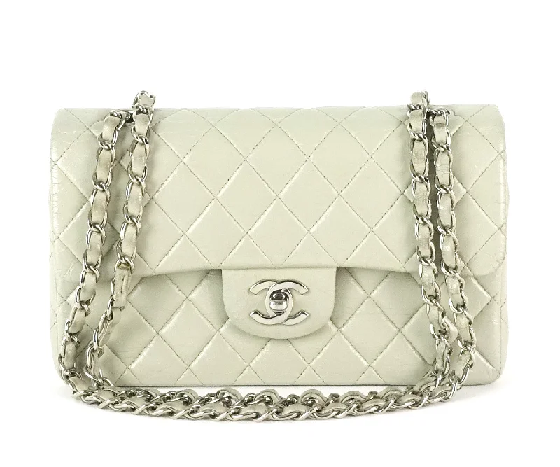 Chanel Colorful Handbag for Spring OutfitsDouble Flap Glazed Calfskin Leather Shoulder Bag