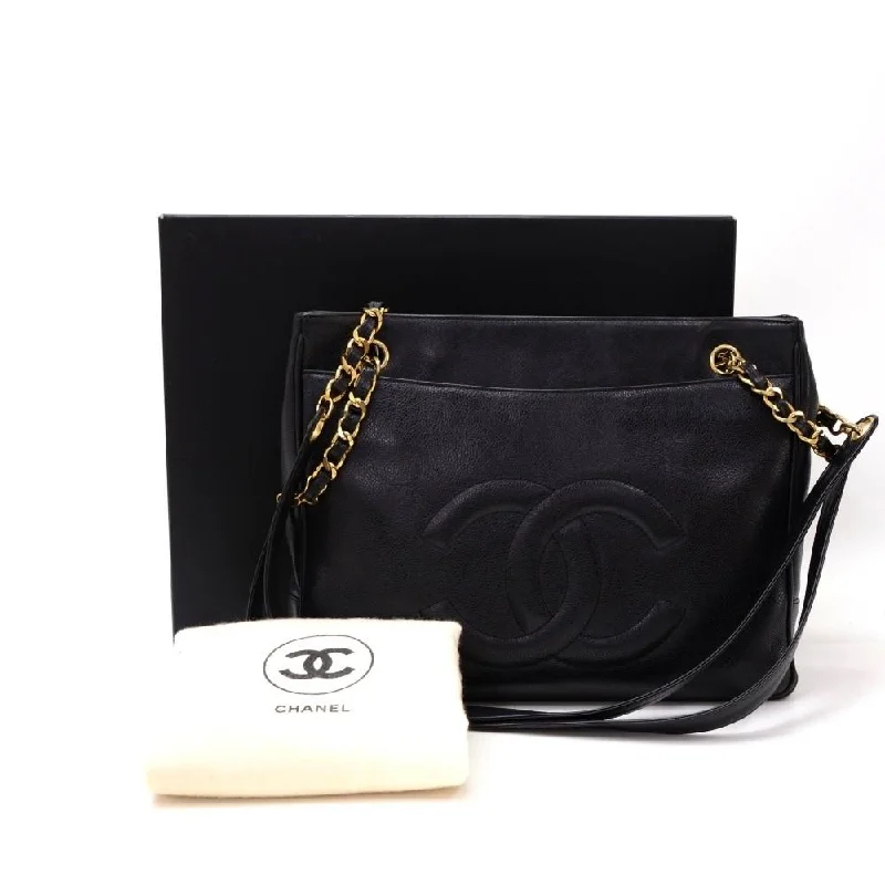 Chanel New Arrival Handbag with Gold HardwareQuilted Caviar Leather Bag