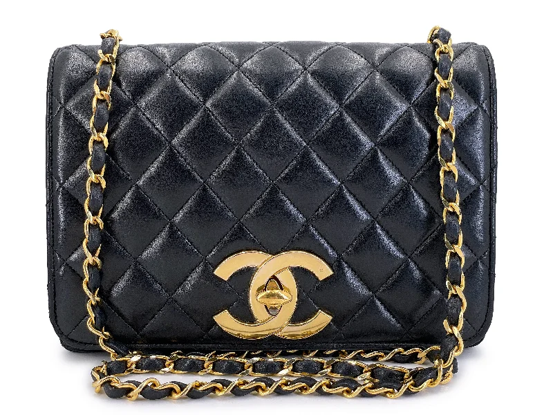 Chanel New Arrival Handbag with Gold HardwareChanel Vintage Black Oversized CC Full Flap Bag 24k GHW KOH