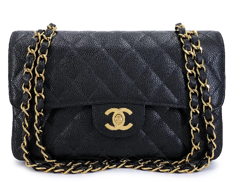 Chanel Limited Edition Handbag for CollectorsChanel Vintage Black Small Classic Flap Bag 24k GHW Double 2004 9TI