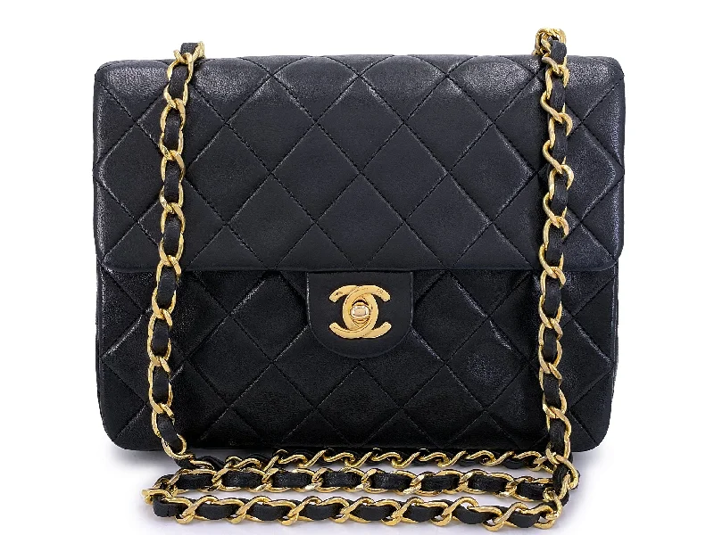 Chanel Lightweight Handbag for Daily ErrandsChanel Vintage Mini 20cm Flap Bag Classic Lambskin 24k GHW FEL