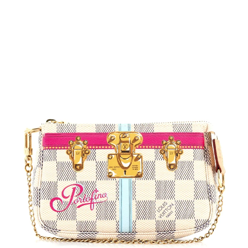 Pochette Accessoires Limited Edition Cities Damier Summer Trunks Mini